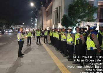 121 Unit Sepeda Motor Diamankan Pada Saat Razia, Satlantas Polrestabes Medan