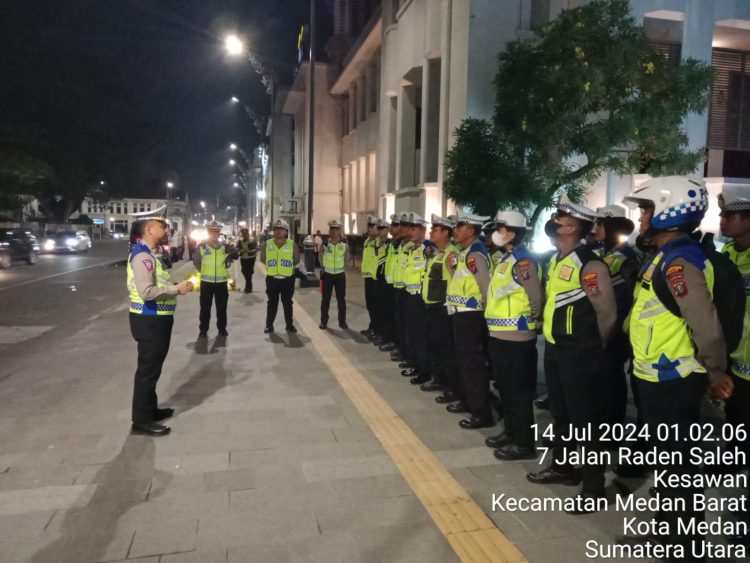 121 Unit Sepeda Motor Diamankan Pada Saat Razia, Satlantas Polrestabes Medan