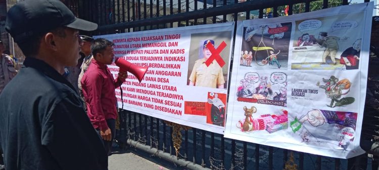 PB-BPM SU Laporkan PJ Bupati Padang Lawas Utara ke Kejatisu