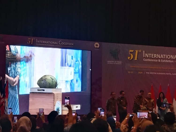Presidan RI Buka Acara Internasional Cocotech ke 51 Tahun di Surabaya