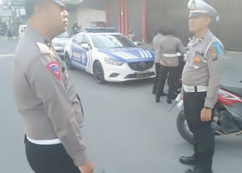 Satlantas Polres Asahan Gelar Razia Operasi Patuh Toba di Inti Kota Kisaran