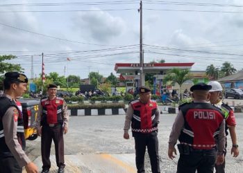 Samapta Polres Asahan Laksanakan Giat Cooling System, Menciptakan Rasa Aman Bagi Masyarakat Kabupaten Asahan