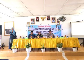 Polres Asahan Berikan Penyuluhan Hukum di Balai Desa Sei Beluru