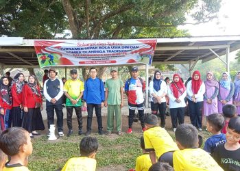 Sepak Bola Usia Dini di Sei  Renggas Meriahkan HUT RI ke-79