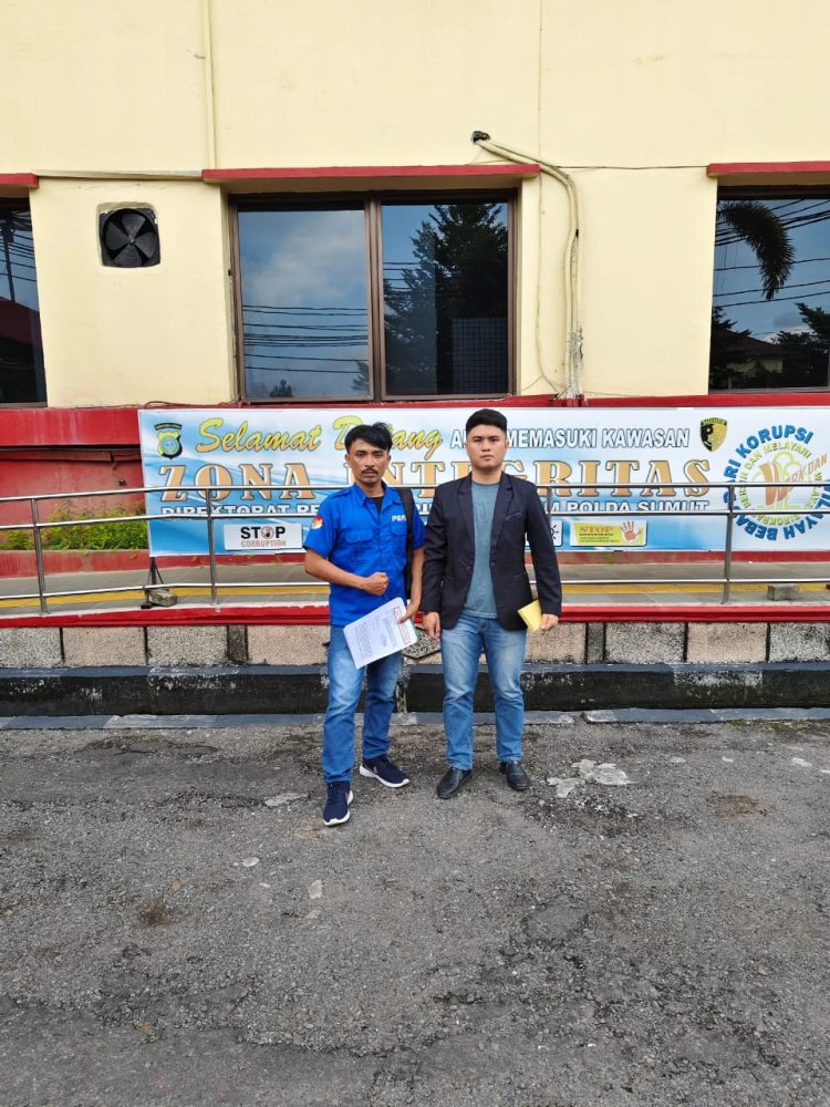 Gerakan Mahasiswa Bela Rakyat (GEBRAK) TABAGSEL, Hari Ini Mendatangi Poldasu.