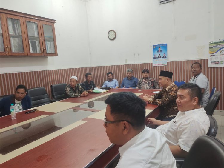 PT. JBP Rampas Tanah Rakyat di BP. Mandoge Koptan Karya Tani Mengadu ke DPRD Asahan