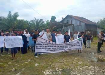 Didemo Warga PT.JBP di Mandoge Tak Bisa Tunjukkan HGU-nya