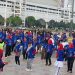 Minggu Bugar Bersama Disporasu & KORMI, Ratusan Warga Ramaikan Lapangan Astaka