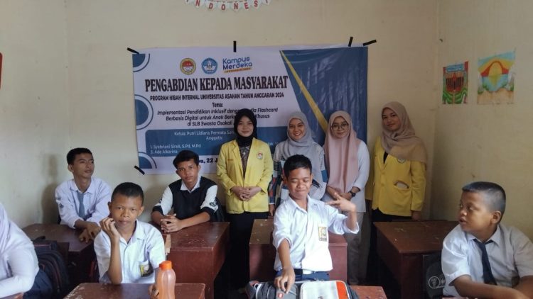Dosen UNA Implementasikan Pendidikan Inklusif dengan Media Flashcard Digital di SLB Swasta Osakali Asahan