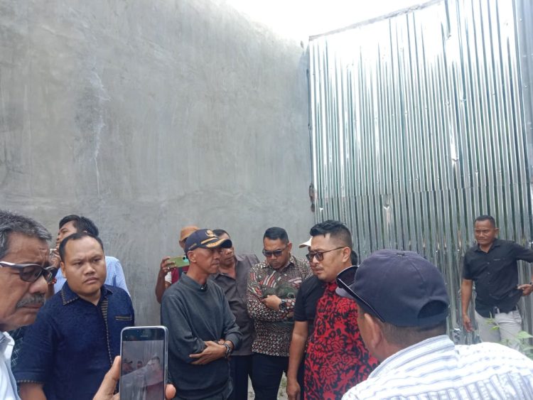 DPRD Asahan Rekomendasikan Pembukaan Akses Jalan Gang Setia Kisaran