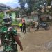 Anggota Satgas TMMD Ke-126 Tetap Semangat dan Tidak Mengenal Lelah Dalam Melaksanakan Pekerjaan Pembangunan Desa