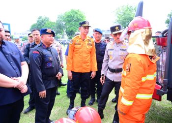 Polda Jambi Gelar Apel Siaga Bencana Tekankan Sinergi dan Kecepatan Tangap Darurat