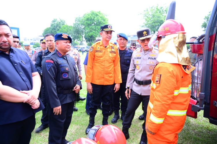 Polda Jambi Gelar Apel Siaga Bencana Tekankan Sinergi dan Kecepatan Tangap Darurat