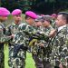 Danpasmar 1 Sematkan Brevet Kehormatan Kaveleri Kepada Pejabat Kejagung RI dan Kemendag RI
