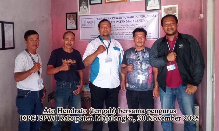 Susunan Calon Pengurus PPWI Majalengka Terbentuk, Segera Diajukan ke DPN untuk Pengesahan