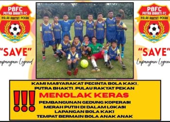 Lapangan Putra Bhakti Jadi Lokasi Koperasi, Warga Pulau Rakyat Angkat Suara