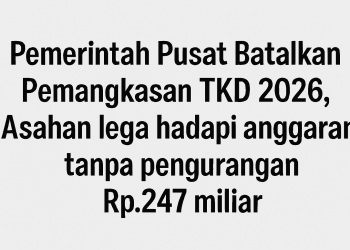 Asahan Selamat dari Pemangkasan TKD, Rp.247 Miliar Kembali ke Kas Daerah