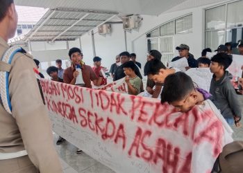 Gemppar Demo Minta Copot Sekda Asahan, Ketua DPRD Akan Lakukan RDP