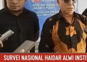 Survei Haidar Alwi Institute : Mayoritas Masyarakat Menolak Penempatan Polri Dibawah Kementerian