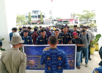 Sapma AMPI Asahan Gelar Aksi, Desak Pemkab Perketat Izin Tempat Hiburan Malam