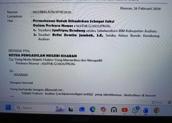 BM3 Asahan Ajukan Permohonan Hadirkan Tokoh Minang Sebagai Saksi di PN Kisaran