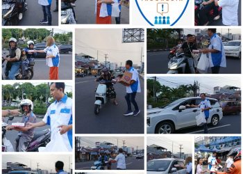 PPWI DPC Kota Manado Gelar Aksi Sosial Berbagi Takjil Ramadan 1447 H