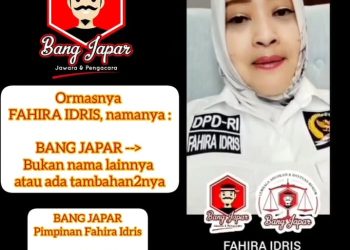 Fahira Idris Tegaskan, “Bang Japar Indonesia” Bukan Organisasi yang Dipimpinnya