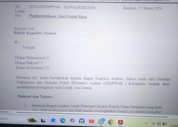 Hari ini GEMPPAR Asahan Unjuk Rasa di Kantor Bupati Asahan