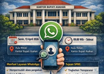 Bupati Asahan Luncurkan Layanan Pengaduan Berbasis WhatsApp, Wujudkan Pemerintahan Antikorupsi dan Transparan