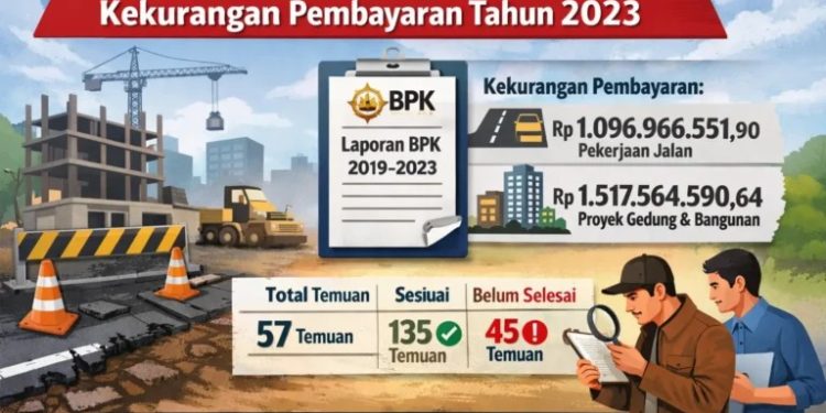PUTR Asahan Belum Lunasi Kekurangan Pembayaran Pekerjaan Tahun 2023, Bagaimana dengan Temuan Tahun 2024?