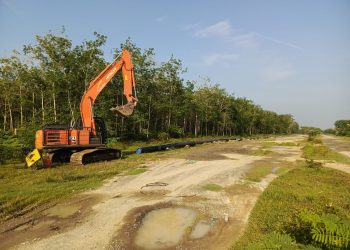 Pipa Gas Nasional Dusem Mulai Dipasang di Kota Kisaran, Warga Awalnya Mengira Milik PDAM