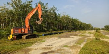 Pipa Gas Nasional Dusem Mulai Dipasang di Kota Kisaran, Warga Awalnya Mengira Milik PDAM