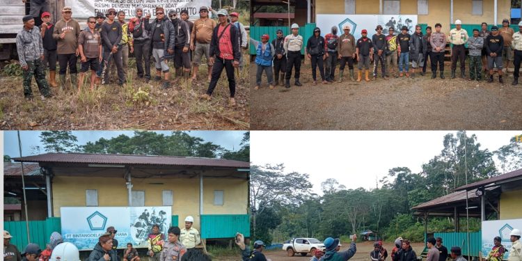 Aksi Unjuk Rasa Masyarakat Adat Rumpun Bokko Pento Tolak Aktivitas Tambang PT. BDW di Tetenona–Sampala