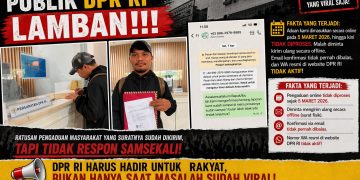 Layanan Pengaduan DPR RI Disorot, Warga Keluhkan Respons Lambat dan Tidak Transparan