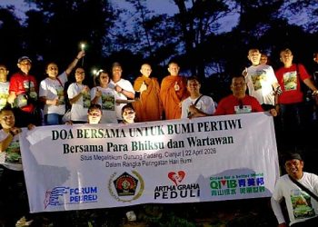 Doa Lintas Spiritualitas di Gunung Padang, Seruan Tobat Ekologis di Hari Bumi