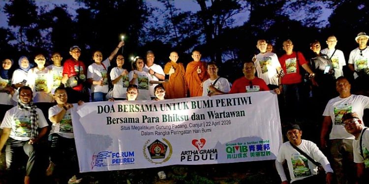 Doa Lintas Spiritualitas di Gunung Padang, Seruan Tobat Ekologis di Hari Bumi