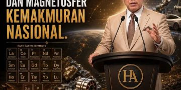 Haidar Alwi: Logam Tanah Jarang dan Magnetosfer Kemakmuran Nasional