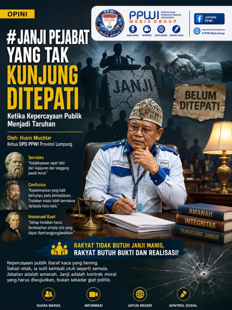 Janji Pejabat yang Tak Kunjung Ditepati: Ketika Kepercayaan Publik Menjadi Taruhan
