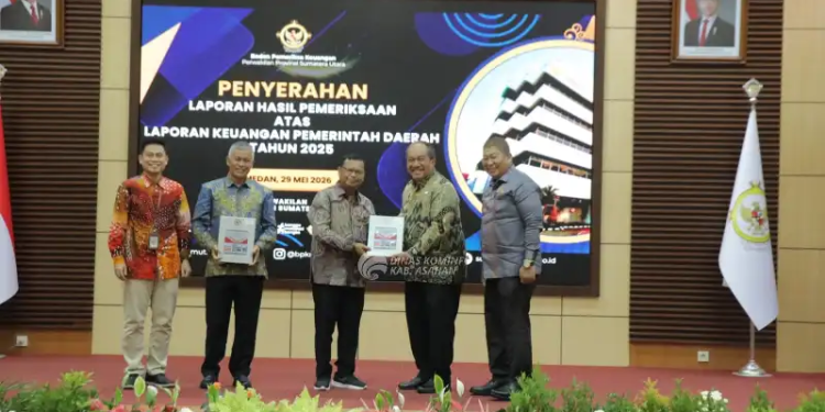 Pemkab Asahan Kembali Raih Opini WTP ke-10, Bupati: Menjadi Motivasi untuk Terus Berbenah