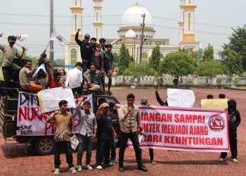 Minta Kadis dan Kabid PMD Diperiksa, GEMPPAR Demo Kantor Kejaksaan Asahan