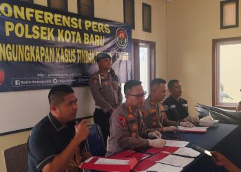 Polsek Kota Baru Jambi Ungkap Empat Kasus, Sejumlah Tersangka Diamankan