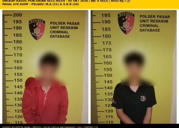 Polsek Pasar Jambi Ungkap Pencurian Velg Hilux, Dua Terduga Pelaku Diamankan